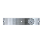 Thumbnail image #1 for Micro Matic USA DP-120D-36GR 36-Inch Surface-Mount Stainless Steel Drip Tray Trough with Integral Glass Rinser