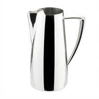 Cadenza Monte Carlo 64 oz 18/10 Stainless Steel Water Pitcher with Ice Guard
