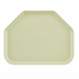 Thumbnail image #2 for Cambro Camtray® Trapezoid Fiberglass Cafeteria Tray, 14 x 22 Inch, Cameo Yellow