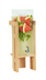 Thumbnail image #1 for Cal-Mil Sydney Single Acrylic Beverage Dispenser with Ice Chamber and Drip Tray, 3 Gallon, Oak