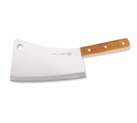 Mundial 7-1/2 Inch Kitchen Cleaver with Stainless Steel Blade and Wood Handle