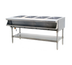 Thumbnail image #1 for Eagle Group SHT4-240-X Sealed Well Electric Hot Food Table, 4-Well, Open Base, 240V