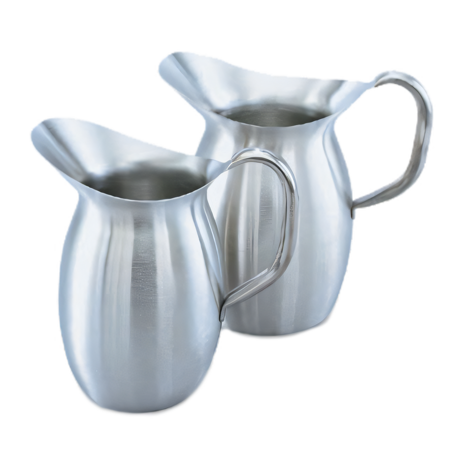 Product image #1 for Vollrath Bell-Shaped Stainless Steel Beverage Pitcher, 3 1/8 Quart