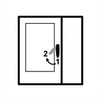 Thumbnail image #1 for Lainox APDS Double-Release Oven Door Opening Kit