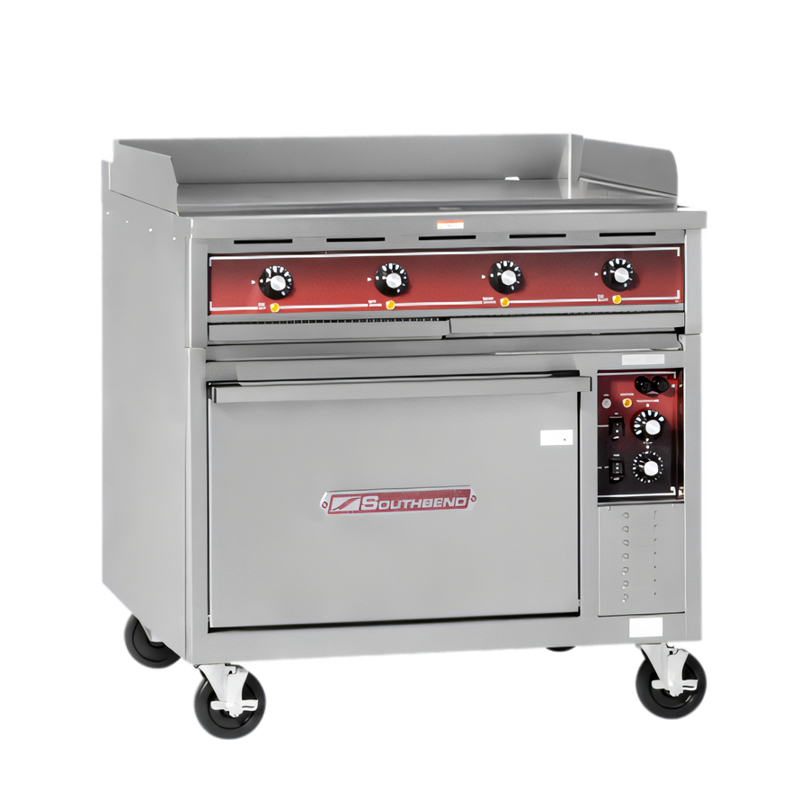 Product image #1 for Southbend 36-Inch Heavy Duty Electric Range with 3 Hot Tops and Standard Oven