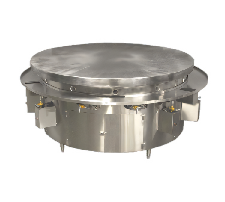Product image #1 for Town Equipment MBR-72 72-Inch Gas Mongolian Barbecue Range with Cast Iron Top and 12 Burners