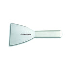 Thumbnail image #1 for Dexter Russell Basics 31640 4-Inch Stiff Griddle Scraper with Stainless Steel Blade and Polypropylene Handle Case of 12