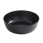 Thumbnail image #2 for American Metalcraft Ani AB169BK 169 oz. Round Black Melamine Serving Bowl Case of 12
