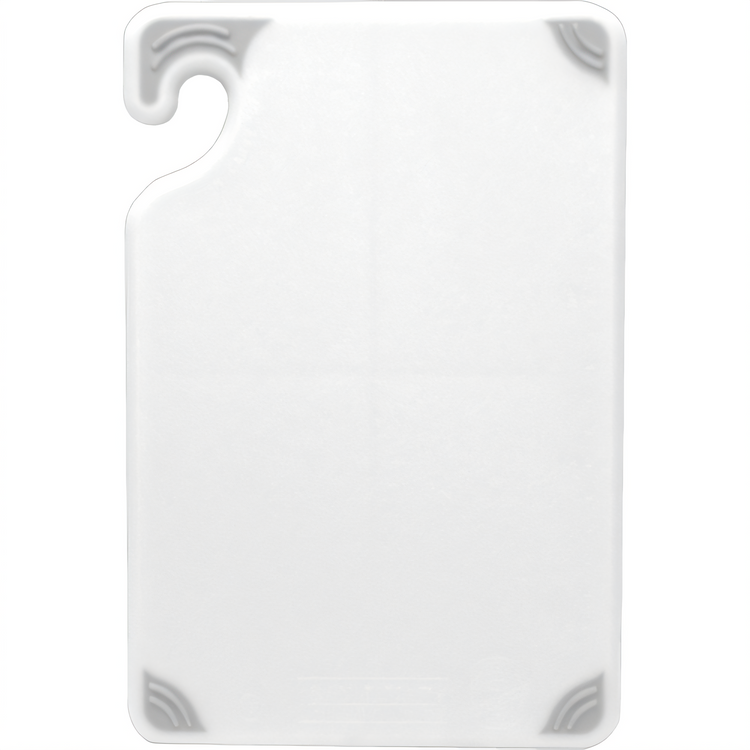 Product image #1 for Saf-T-Grip White Co-Polymer Cutting Board with Anti-Slip Grips, 18 x 24 x 1/2 Inch