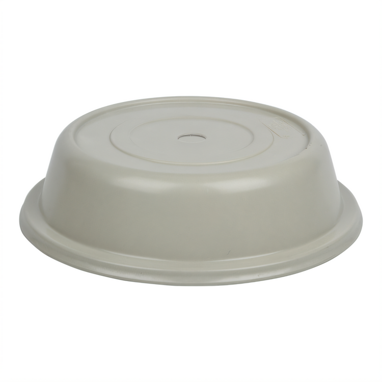 Product image #2 for Cambro Versa Camcover 10-Inch Round Fiberglass Ventless Plate Cover, Antique Parchment