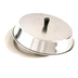 Thumbnail image #1 for Crestware 10 Inch Stainless Steel Basting Cover with Tall Bakelite Knob