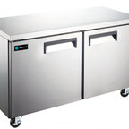 Thumbnail image #1 for Hurakan by Equip.me 36-Inch Two-Section Undercounter Refrigerator with Solid Doors