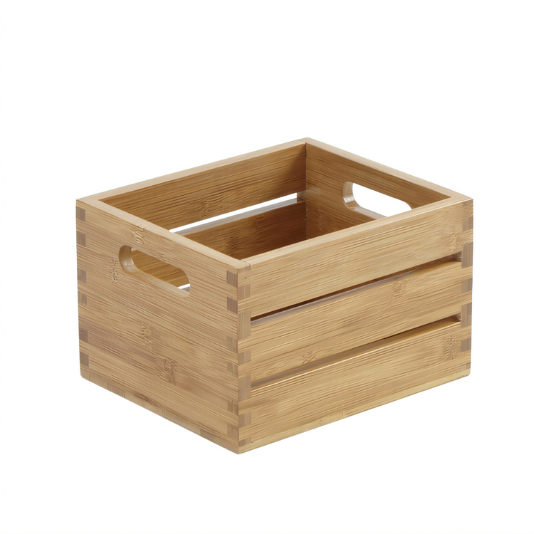 Product image #1 for American Metalcraft Rectangular Bamboo 1-Section Condiment Caddy