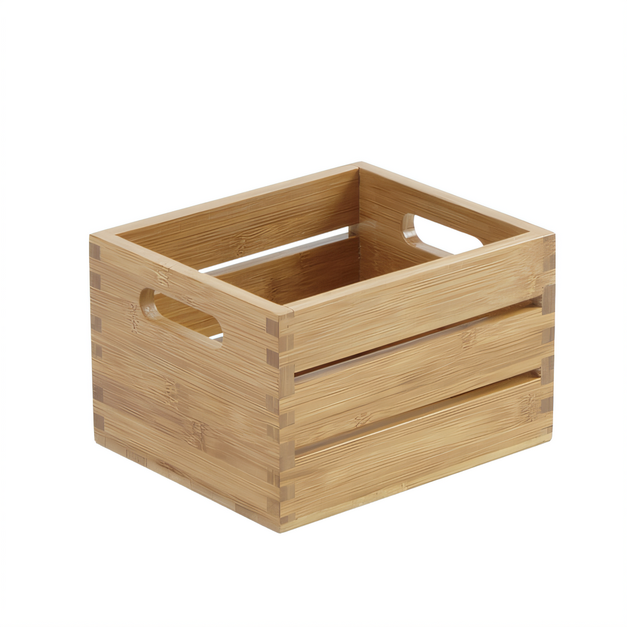Product image #1 for American Metalcraft Rectangular Bamboo 1-Section Condiment Caddy