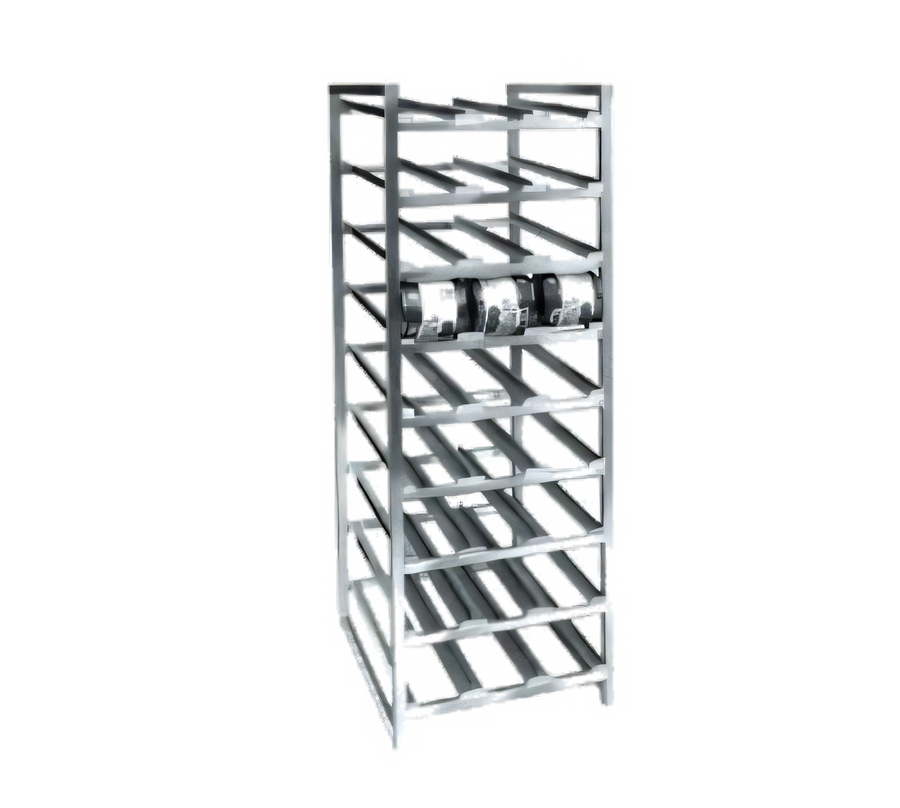 Product image #1 for Channel Manufacturing Standard Series Full-Size Stationary Aluminum Can Rack for #10 and #5 Cans