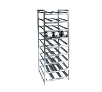 Channel Manufacturing Standard Series Full-Size Stationary Aluminum Can Rack for #10 and #5 Cans