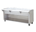 Thumbnail image #1 for Advance Tabco Triumph (Supreme) Ice Cooled Serving Counter, 3-Pan Capacity, Open Rear Base
