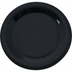 Thumbnail image #1 for Sierrus™ 10-1/2 Inch Black Melamine Narrow Rim Dinner Plate