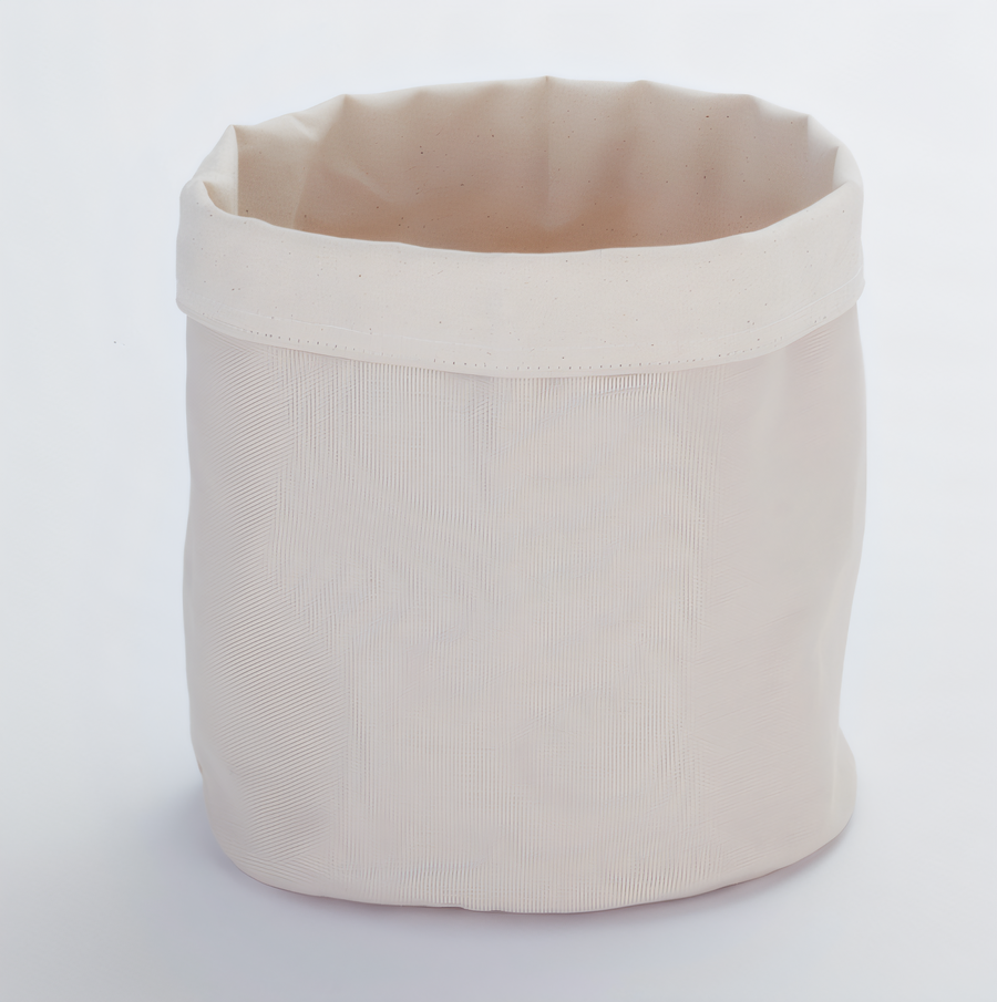 Product image #1 for American Metalcraft Reusable Pre-Shrunk Cream Canvas Food Delivery Bag, 9-Inch Diameter x 10-3/8-Inch High
