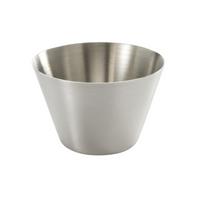 American Metalcraft 4 oz Round Satin Stainless Steel Sauce Cup