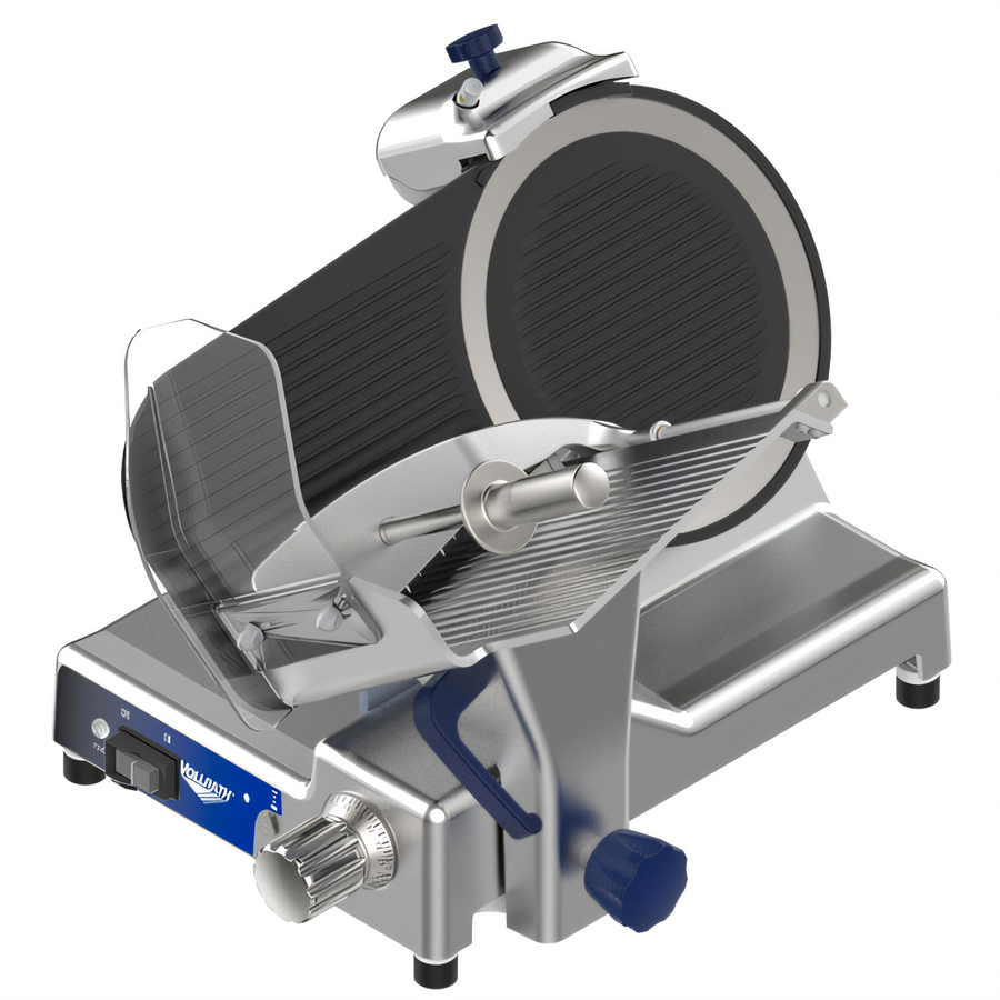 Product image #1 for Vollrath Heavy-Duty Manual 35° Gravity Feed Commercial Slicer with 12-Inch Blade and Belt Drive