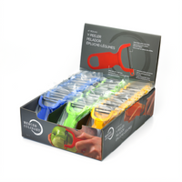 Mercer Culinary 36-Piece Assorted 4-Inch Y-Peeler Counter Display Set