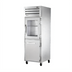Thumbnail image #1 for True Spec Series One-Section Reach-In Combination Half Swing Door Refrigerator with Glass and Stainless Steel Half Doors