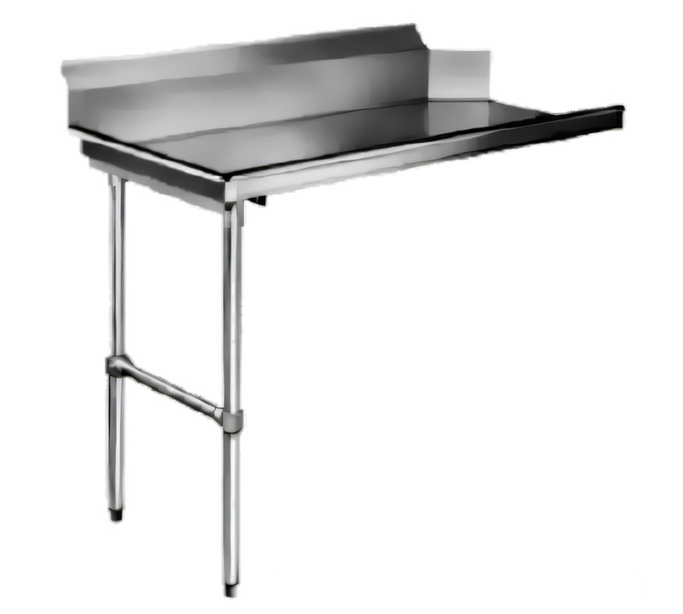 Product image #1 for CMA Dishmachines CL-36 Clean Straight Dish Table, 36-Inch Right-to-Left, 304 Stainless Steel