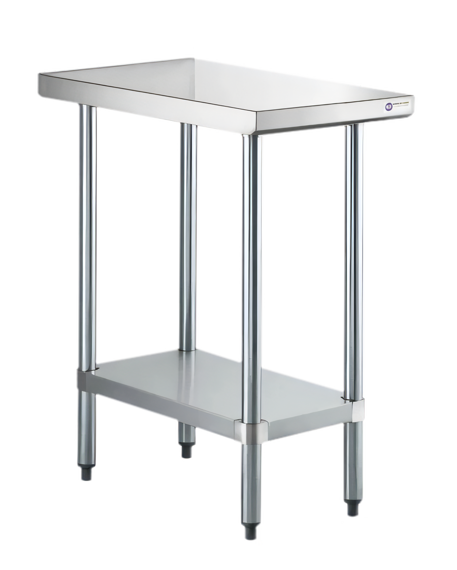 Product image #1 for Steel Works Stainless 15" x 30" Stainless Steel Work Table with Undershelf
