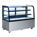 Thumbnail image #1 for Omcan 60-Inch Refrigerated Floor Showcase Display Case, See-Thru, Curved Glass, 17.7 Cu. Ft.