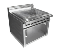 Titan JTRH-36IP-36C Heavy Duty 36-Inch Gas Range with Plancha Top and Convection Oven