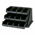 Thumbnail image #1 for Cambro Versa 12-Bin Wall-Mount Condiment Organizer Rack