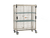Thumbnail image #1 for Metro SlideSecure MetroMax Mobile Wire Security Cage with Sliding Doors