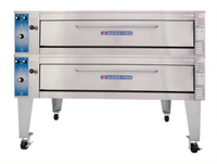 Bakers Pride Super Deck Series 2-Deck Electric Pizza Deck Oven with 57 x 36 x 7 Inch Cavities