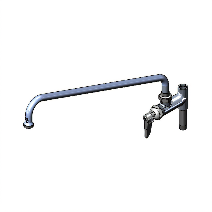 Product image #1 for T&S Brass Pre-Rinse Add-On Faucet with 18-Inch Swing Nozzle and Cerama Cartridge