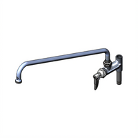 T&S Brass Pre-Rinse Add-On Faucet with 18-Inch Swing Nozzle and Cerama Cartridge