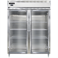 Continental Refrigerator D2FENGD Designer Line Two-Section Wide Glass Door Reach-in Freezer