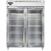 Thumbnail image #1 for Continental Refrigerator D2FENGD Designer Line Two-Section Wide Glass Door Reach-in Freezer