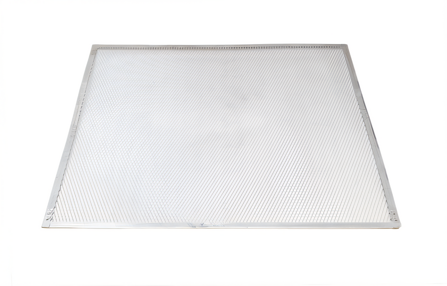 Product image #1 for 22 x 22 Inch Square Crimped Aluminum Pizza Screen