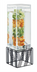 Thumbnail image #1 for Portland 3 Gallon Square Acrylic Beverage Dispenser with Infusion Chamber, Drip Tray and Spigot - Black