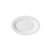 Thumbnail image #1 for Winco Birkhall White Oval Rolled Edge Porcelain Platter, 13 x 7-5/8 x 1 Inches