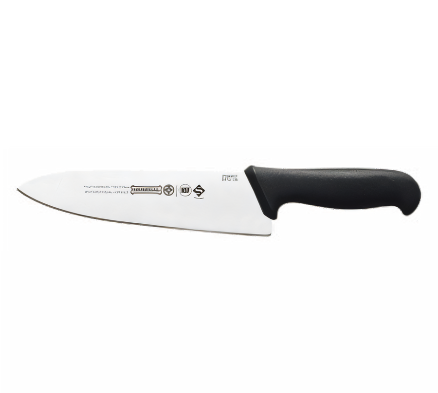 Product image #1 for Mundial PRO Series 8-Inch Wide Stiff Cook's Knife, High Carbon No-Stain Blade, Black Polypropylene Handle