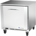 Thumbnail image #1 for Victory Refrigeration VUF32HC 32-Inch Undercounter Freezer, 1-Section, Rear-Mounted Self-Contained Refrigeration, 7.22 Cu. Ft.