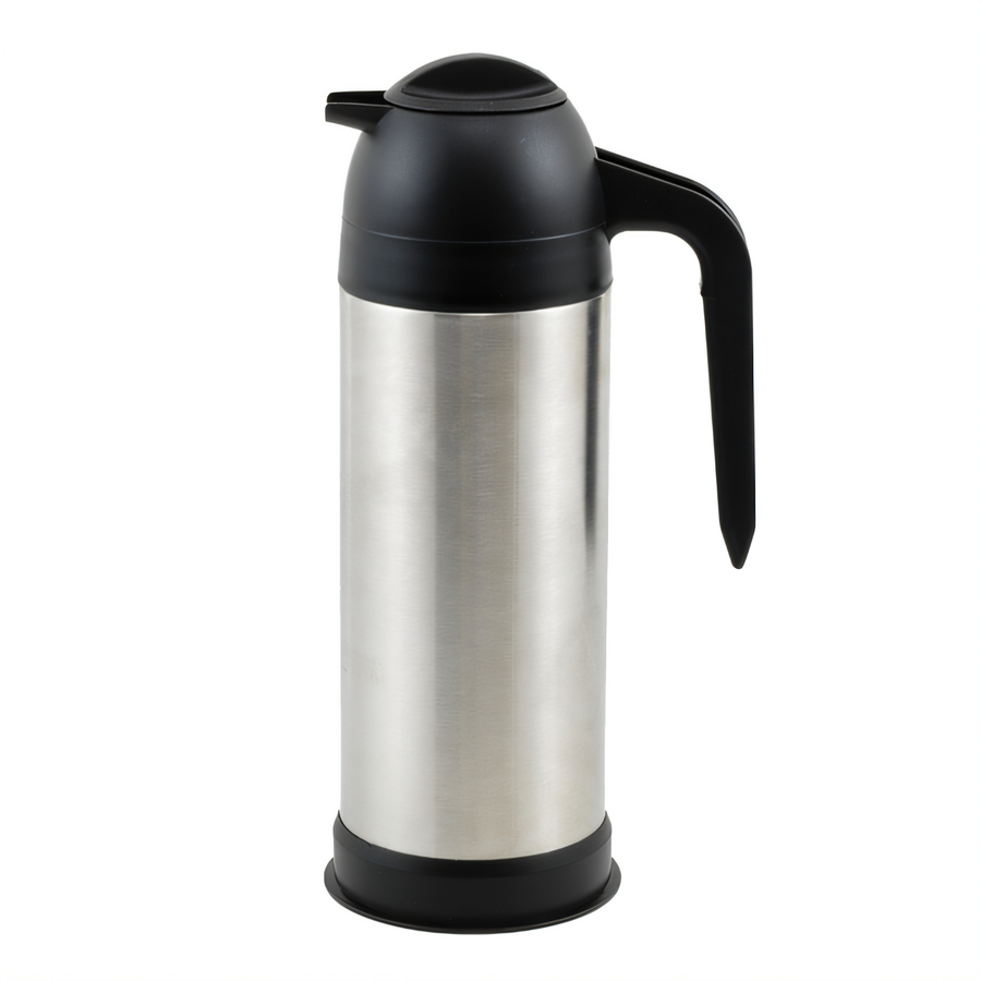 Product image #1 for Winco 33 oz Double-Wall Vacuum-Insulated Stainless Steel-Lined Coffee/Cream Server