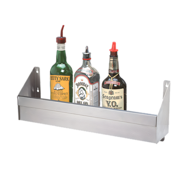 Product image #1 for Advance Tabco Underbar Basics™ SRK-18 Single Tier Stainless Steel Speed Rail