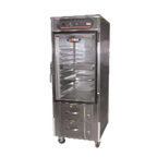 Thumbnail image #1 for Carter-Hoffmann (Middleby) hotLOGIX HL8-10-RW Full-Height Insulated Heated Holding Cabinet, Solid Door, 2-Drawer Warmer, 20-Pan Capacity