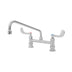 Thumbnail image #1 for EverSteel Double Pantry Deck-Mount Mixing Faucet with 12-Inch Swing Nozzle, 8-Inch Centers