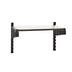 Thumbnail image #1 for Cambro Camshelving Elevation Wall-Mounted Solid Shelf Kit, 18 x 42 Inches, with 15-Inch Uprights, Brushed Graphite