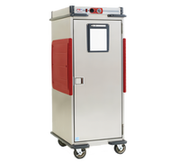Metro C5 Transport Armour T-Series Full-Height Mobile Heated Holding Cabinet with Adjustable Lip Load Slides