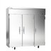 Thumbnail image #1 for Victory Elite 3-Section Top-Mount Reach-In Freezer, 69.1 Cu. Ft., Stainless Steel Front
